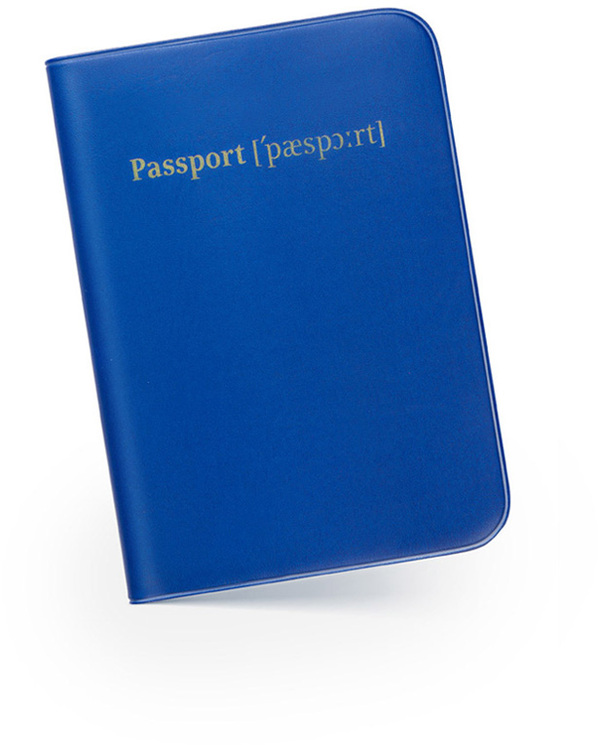 Обложка для паспорта «Транскрипция»