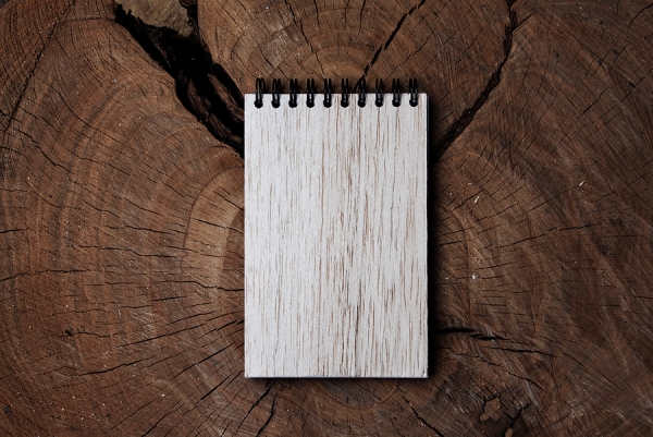 Wooden sketchbook / A6